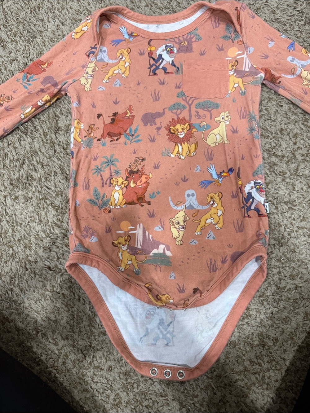 Little Sleepies DISNEY Limited Edition - Lion King Bodysuit 18-24m